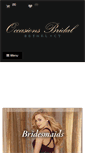 Mobile Screenshot of occasionsbridalshop.com